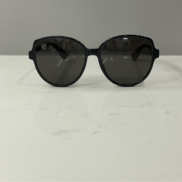 Dior Onde 2 Sunglasses Black Brown Tortoiseshell Excellent Italy with Case - Picture 8 of 15